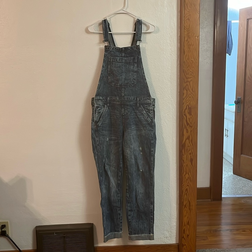 Aeropostale Distressed Overalls